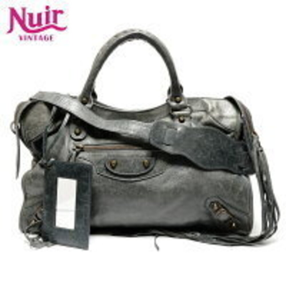 Balenciaga City handbag gray